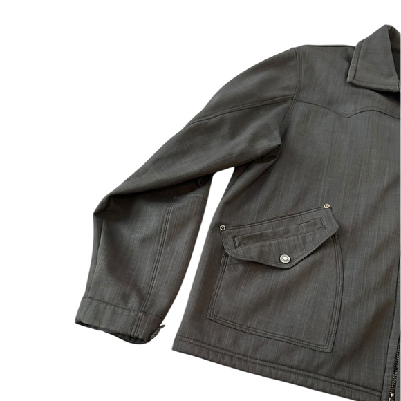 Outback Trading Company Jacket Mens XL Hunting Full Zip Inside Pocket Dark Gray - Picture 4 of 16